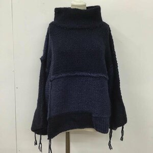 Seagreen FREE シーグリーン ニット、セーター 長袖 LSEA21A9595-K THICK YARN HAND KNIT Knit Sweater 紺 / ネイビー / 10103842