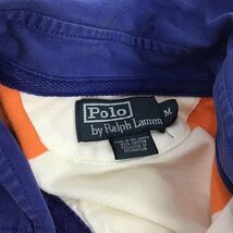 Polo by RALPH LAUREN M ポロバイラルフローレン ポロシャツ 半袖 ビッグポニー ボーダー Polo Shirt 10103684_画像8