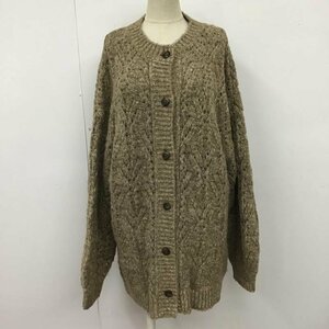 LOWRYS FARM FREE ローリーズ ファーム カーディガン 長袖 Cardigan 茶 / ブラウン / 10102735