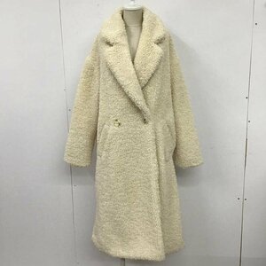 ZARA S ザラ コート コート一般 ボア ロングコート Coat オフホワイト / オフホワイト / 10103970