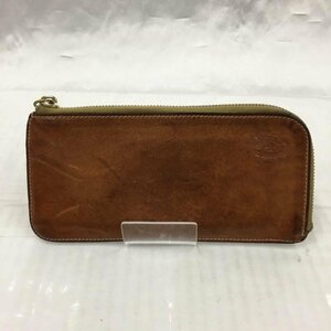 IL BISONTE 表記無し イルビゾンテ 財布 長財布 フラットレザーロングウォレット L字ファスナー Wallet Long Wallet 10104105