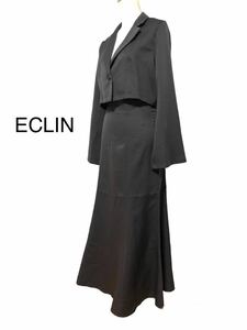 ECLIN エクラン　セットアップ　袖スリット　ハイウエストマーメイドスカート