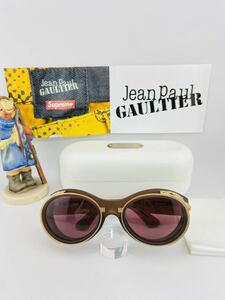 【超希少】90s ジャンポールゴルチエ　サングラス　眼鏡　フレーム　日本製　Jean Paul Gaultier 人気美品　VINTAGE Sunglass 56-6001 DD01