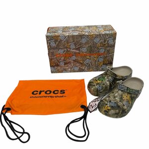 【新品未使用　crocs（クロックス）×thisisneverthat（ディスイズネバーザット）サンダル　28cm】