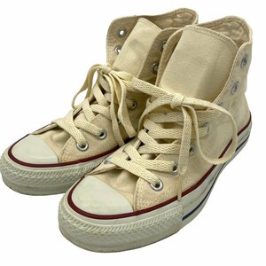 A935■CONVERSE　コンバース■ALL STAR オールスター　ハイカット　スニーカー■キャンバス　ホワイト　US4.5　 23.5cm　