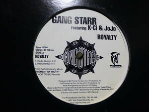 【premier/us promo only/us original】gang starr/royalty