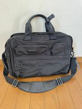 TUMI ブリーフケース 2way エクスパンダブル ブラック _画像1