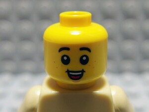 ★LEGO★ミニフィグヘッド★(3626cpb2727)