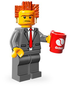 ★LEGO★ミニフィグ【THE LEGO MOVIE】President Business(7100402)