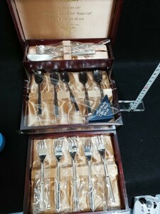 KA1224.[ unused ]RALLY cutlery set spoon Fork butter knife stainless steel /60