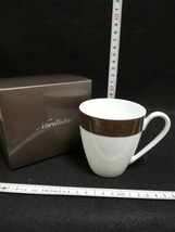 C1241.【未使用】 Noritake ノリタケ　アルタ　エスプレッソ マグカップ 食器　箱入り/60_画像1