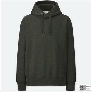 §　未使用 タグ付き UNIQLO U スウェットプルパーカー(長袖) ★L　ダークグレー　 2018AW ユニクロユー　ルメール