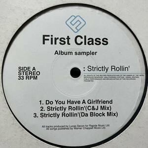 First Class / Album Sampler / Do You Have A Girlfriend Strictly Rollin' C&J Mix If I Never Told You Tell Me Heat Of The Night