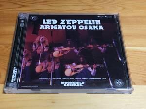 ★LED ZEPPELIN ARIGATOU OSAKA 1971 JAPAN LIVE 929 3CD