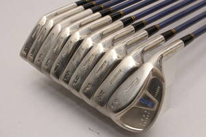 ブリヂストン アイアンセット 10本《3-9/P/S/PS》Newing TOUR BRIDGE FORGED《S》HARMOTEC ROYAL HM-55 シャフト美品 ゴルフ ＃160※G841