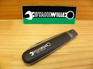 古い スタビレー 折りたたみナイフ(ケーブル ナイフ) STAHLWILLE 12320*INOX ステンレス製 アウトドア
