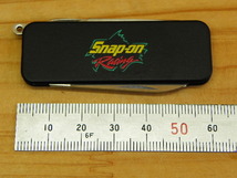 Snap-on スナップオン 携帯 薄型マルチ ナイフ キーホルダー Zippo製 古い 正規品ノベルティ_画像3
