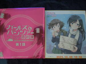 劇場版 最終章 ガールズ＆パンツァー ミニ色紙 / 秋山優花里 五十鈴華 島田フミカネ / 第1週入場特典 ガルパン