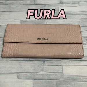 b27【フルラFURLA】一流ブランドレディース長財布、がま口、ポーチ【中古】