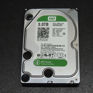 【検品済み/使用79時間】WD 3TB HDD WD30EZRX 管理:r-31