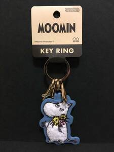 MOOMIN/ムーミン　サガラ刺繍キーリング☆彡　ムーミンダイカット☆　キーホルダー　新品