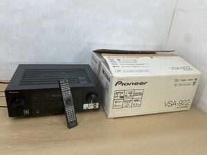 Pioneer パイオニア AV アンプ VSA-922 12年製 リモコン付