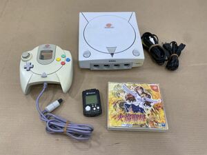 SEGA セガ Dreamcast ドリームキャスト ゲーム機本体 HKT-3000 コントローラ HKT-7700 メモリ HKT-7000 AVケーブル ソフト 火焔聖母付