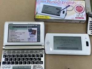 電子辞書 3点 CASIO カシオ EX-WORD XD-A6500 / XD-S6500 / Perfect English