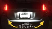 !!1年間保証!! トヨタ プリウス / プリウスα 30/40専用 日亜 LED ナンバー灯 T10 パーツ アクセサリー　ライセンスランプ_画像3