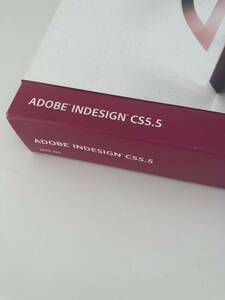 ☆希少☆Adobe INDESIGN CS5.5 for MAC OSパッケージ　大切な書籍データ保全用途に。MAC OS 10.8まで対応