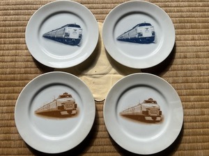 ◆◆　東京北鉄道管理局　ひばり　お皿セット　国鉄　JR　新幹線　特急　非売品　記念　骨董品　アンティーク　昭和　レトロ　◆◆