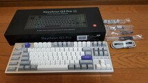 【美品】送料無料！Keychron Q3 Pro メカニカルキーボード　赤軸_画像1