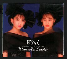 ■ウィンク■ベスト■「Wink Hot Singles」■初回限定盤■「思い出を愛してた」8cmCD付き■♪愛が止まらない/淋しい熱帯魚♪■盤面良好■_画像1