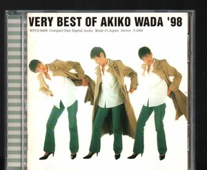 ■和田アキ子■ベスト・アルバム■「VERY BEST OF AKIKO WADA ’98」■♪今あなたにうたいたい♪星空の孤独♪■WPC6-8498■1998/9/25発売■