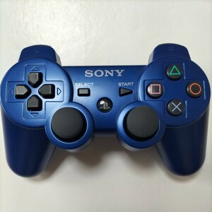 【分解清掃】【誤作動対策済】PS3 プレステ3 DUALSHOCK3 SONY コントローラー 純正品　 動作確認済み　メンテナンス済　1738