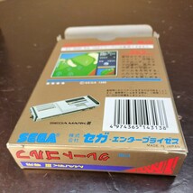 希少/美品/グレートゴルフ/GREAT GOLF/セガ/SEGA MARKIII/ゴールド カートリッジ/箱説付/ソフト/GOLD CARTRIDGE/G-1313/レトロゲーム_画像7