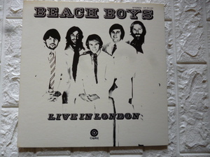 貴重国内LPレコード #60年代ポップス #サーフィン＆ホットロッド #ブライアンウイルソン THE BEACH BOYS LIVE IN LONDON