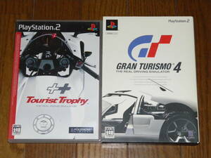 PS2　Tourist Trophy ツーリストトロフィー+グランツーリスモ4