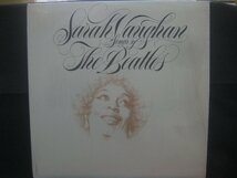 サラ・ヴォーン / Sarah Vaughan / Songs Of The Beatles ◆LP8126NO BBRP◆LP_画像1