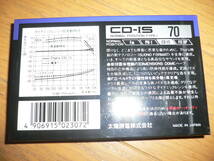 *新品未開封! That's CD-1S 70分 ノーマルポジション カセットテープ タイプ1 NORMAL POSITION TYPEⅠ CDⅠ-S ザッツ 太陽誘電*_画像3