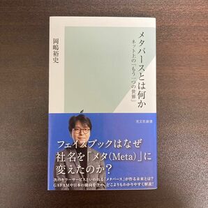 【オビ付き】メタバースとは何か　ネット上のもう一つの世界