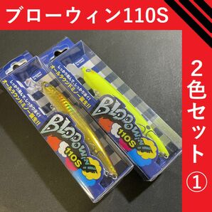 ブルーブルー ブローウィン 110S ２色セット 01