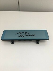 【一円スタート】Joyhouse ドライブレコーダー ミラー型 タッチパネル式 前後2カメラ 170度広角視 11インチ ブラック 1円 ☆A04239☆