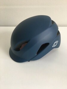 【一円スタート】Mixiu ヘルメット 自転車 LEDテールランプ付き つば付き 通勤 通学 男女兼用 大人用 XL ブルー 1円 ☆A04700☆