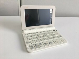 【一円スタート】カシオ 電子辞書 エクスワード XD-Z3800WE 英語 国語 数学 理科 社会 中学生向け ホワイト 1円 ☆A04274☆