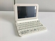 【一円スタート】カシオ 電子辞書 エクスワード XD-Z3800WE 英語 国語 数学 理科 社会 中学生向け ホワイト 1円 ☆A04274☆_画像1