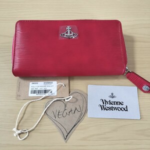 Vivienne Westwood(ヴィヴィアンウエストウッド)赤オーブ長財布　サイフ新品　未使用　タグ付き