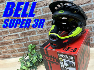 大特価sale!! 極上品!! BELL SUPER 3R Mips 2016 size:M 55-59cm 763g ベル スーパー 3R ミップス MTB DH ヘルメット GoProマウント付 M-79