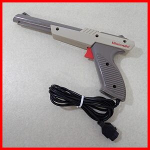 ◇FC 海外版 ファミコン Nintendo Entertainment System NES Zapper 光線銃 NES-005 任天堂【10