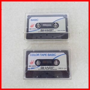 ◇MZ-2200 テープ BASIC/COLOR TAPE BASIC 2本セット シャープ【PP